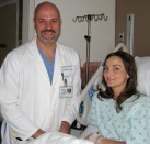 Jonathan Carter, M.D. with patient